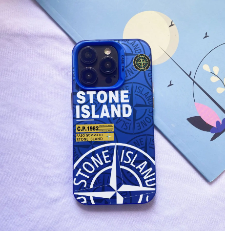 Coque Stone Island Bleu