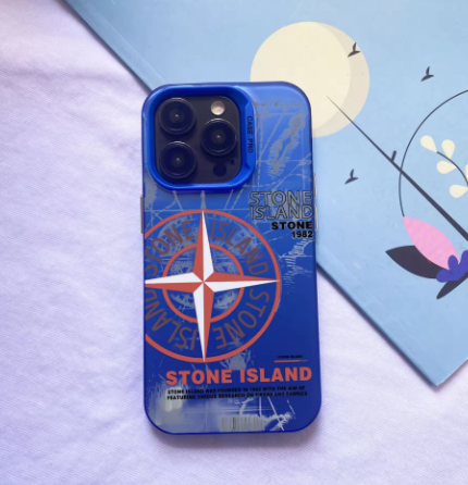 Coque Stone Island Bleu Etoile