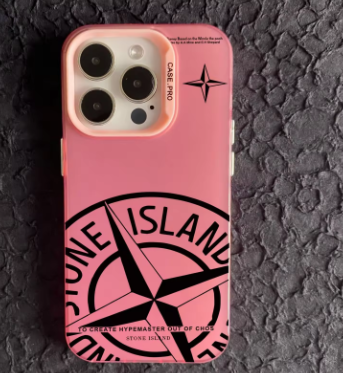 Coque Stone Island Rose logo