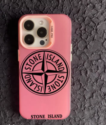 Coque Stone Island Rose logo